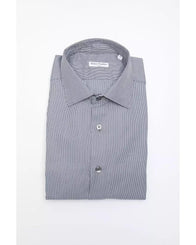 Robert Friedman Men's Blue Cotton Shirt - L