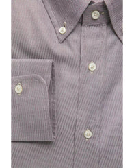 Robert Friedman Men's Beige Cotton Shirt - L