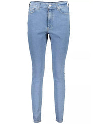 Tommy Hilfiger Women's Light Blue Cotton Jeans & Pant - W29/L30 US