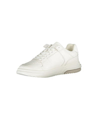 Tommy Hilfiger Men's White Polyester Sneaker - 40 EU