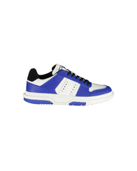 Tommy Hilfiger Men's Blue Polyester Sneaker - 43 EU