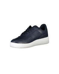 Tommy Hilfiger Men's Blue Polyester Sneaker - 41 EU