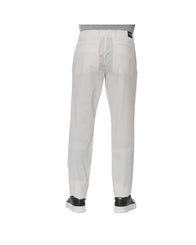 Trussardi Jeans Men's White Cotton Jeans & Pant - W44 US