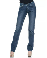Ungaro Fever Women's Blue Cotton Jeans & Pant - W28 US