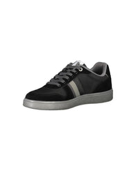 US POLO ASSN Men's Black Polyester Sneaker - 44 EU