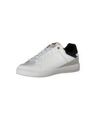 US POLO ASSN Men's White Polyester Sneaker - 44 EU