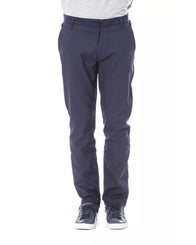Verri Men's Blue Polyester Jeans & Pant - W32 US