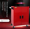 Lockable Tool Box Rolling Cabinet Storage Trolley RED