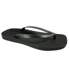 ARCHLINE Breeze Arch Support Orthotic Thongs Flip Flops Arch Support - Black - 35 EUR (Womens 4US)