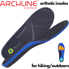 Archline Active Orthotics Full Length Arch Support Relief Insoles - For Hiking & Outdoors - S (EU 38-39)