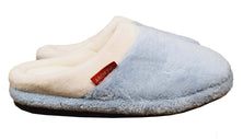 ARCHLINE Orthotic Slippers Slip On Arch Scuffs Pain Relief Moccasins - Baby Blue - EU 40