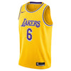 Nike Los Angeles Lakers LeBron James 2021/22 Basketball Icon Jersey Gold