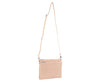 Pierre Cardin Ladies Cross Body Bag Leather Clutch Shoulder Sling Womens  - Blush