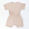 Ponchik Babies + Kids - Ribbed Cotton Romper - Sugar Cookie - 3-6 months