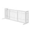 Freestanding Retractable Dog Barrier with Gate Large