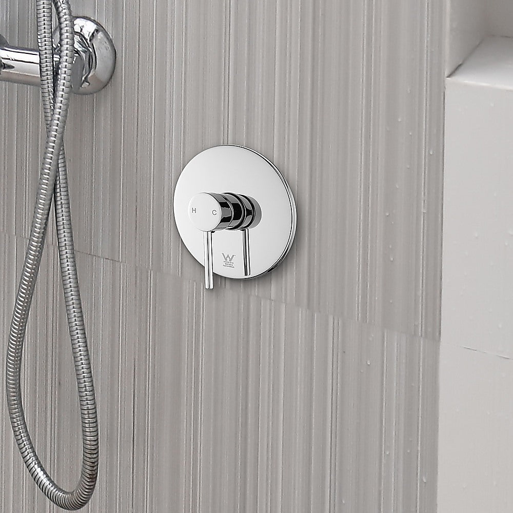 Shower Bath Mixer Tap Bathroom WATERMARK Approved - Chrome