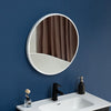 60cm Round Wall Mirror Bathroom Makeup Mirror by Della Francesca