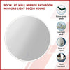 90cm LED Wall Mirror Bathroom Mirrors Light Decor Round