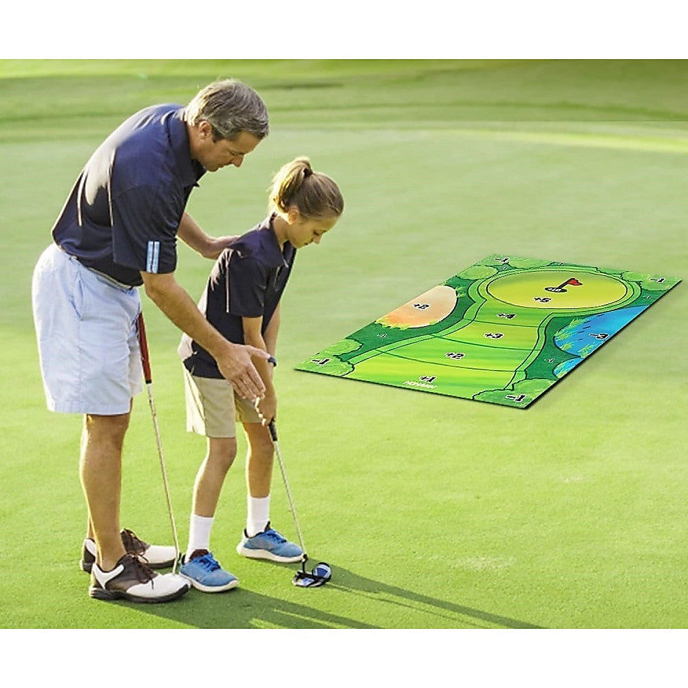 Casual Indoor Golf Putting Practice Set Golf Party Game Mats