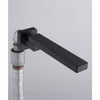 Bath In Wall Swivel Spout in Matte Black