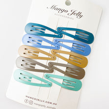 MANGO JELLY Everyday Snap Hair Clips (5cm) - Natural - One Pack