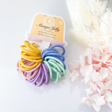 MANGO JELLY Kids Hair Ties (3cm) - Ring Candy -Twin Pack