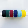 MANGO JELLY Metal Free Hair ties (4.5cm) - School Colour Light Bluen 10P - Six Pack