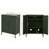 ArtissIn Buffet Sideboard Locker Metal Storage Cabinet - SWEETHEART Green