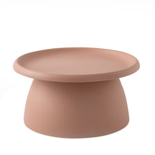 Artiss Coffee Table Mushroom Nordic Round Large Side Table 70CM Pink