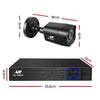 UL-TECH 4CH 5 IN 1 DVR CCTV Security System Video Recorder 4 Cameras 1080P HDMI Black