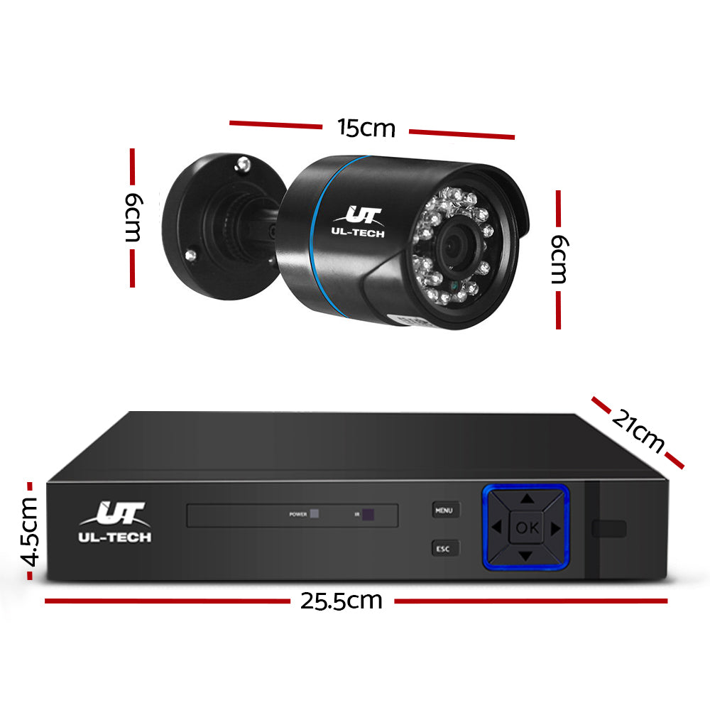 UL Tech 1080P 8 Channel HDMI CCTV Security Camera