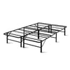 Artiss Folding Double Metal Bed Frame - Black