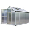 Greenfingers Greenhouse Aluminium Green House Garden Shed Greenhouses 2.42x1.9M