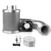 Greenfingers Ventilation Fan and Active Carbon Filter Ducting Kit 