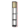 Artiss Floor Lamp Storage Shelf LED Lamps Vintage Standing Reading Light Bedroom