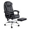 8 Point Reclining Massage Chair - Black