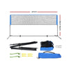 Everfit Portable Sports Net Stand Badminton Volleyball Tennis Soccer 4m 4ft Blue