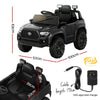 Toyota Ride On Car Kids Electric Toy Cars Tacoma Off Road Jeep 12V Battery Black