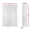 Artiss Room Divider Screen Privacy Wood Dividers Stand 3 Panel Nova White