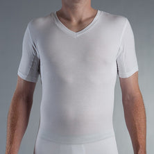 sweat proof undershirt for men v neck