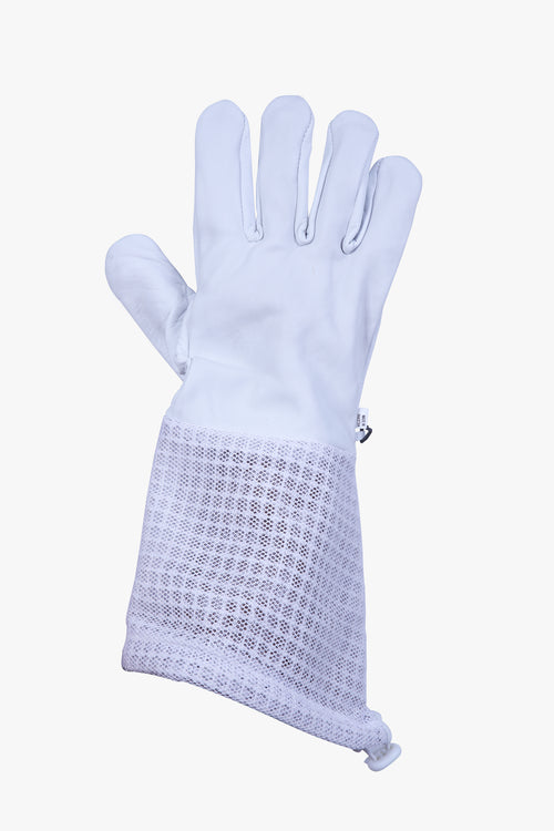 Beekeeping Bee Gloves Goat Skin 3 Mesh Ventilated Gloves-3XL