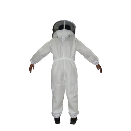 Beekeeping Bee Suit 2 Layer Mesh Round Head Style Ultra Cool & Light Weight - M