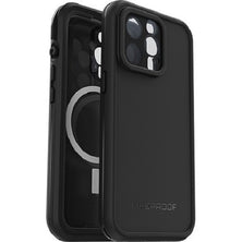 OTTERBOX FRE MAGSAFE Case for Apple iPhone 13 Pro - Black (77-83672), WaterProof, DropProof, DirtProof, SnowProof