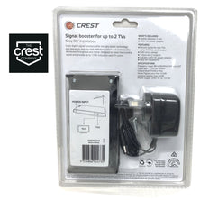 Crest UHF VHF Digital TV Signal Splitter Distributor 2 Outputs