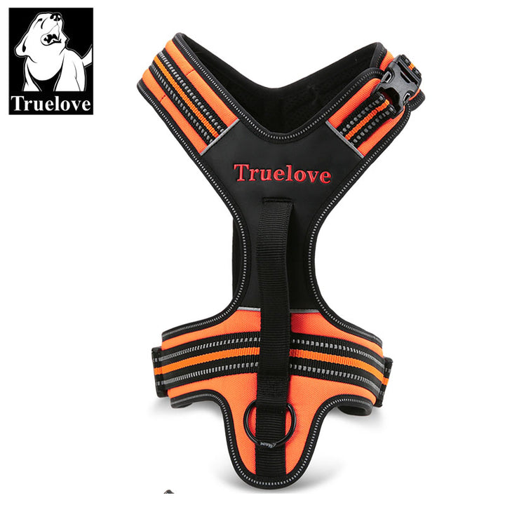 Reflective Heavy Duty Harness Orange XL