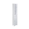 Sian Bathroom Tall Storage Cabinet Organiser - White