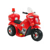 Children's Electric Ride-on Motorcycle (Red) Rechargeable, Up To 1Hr