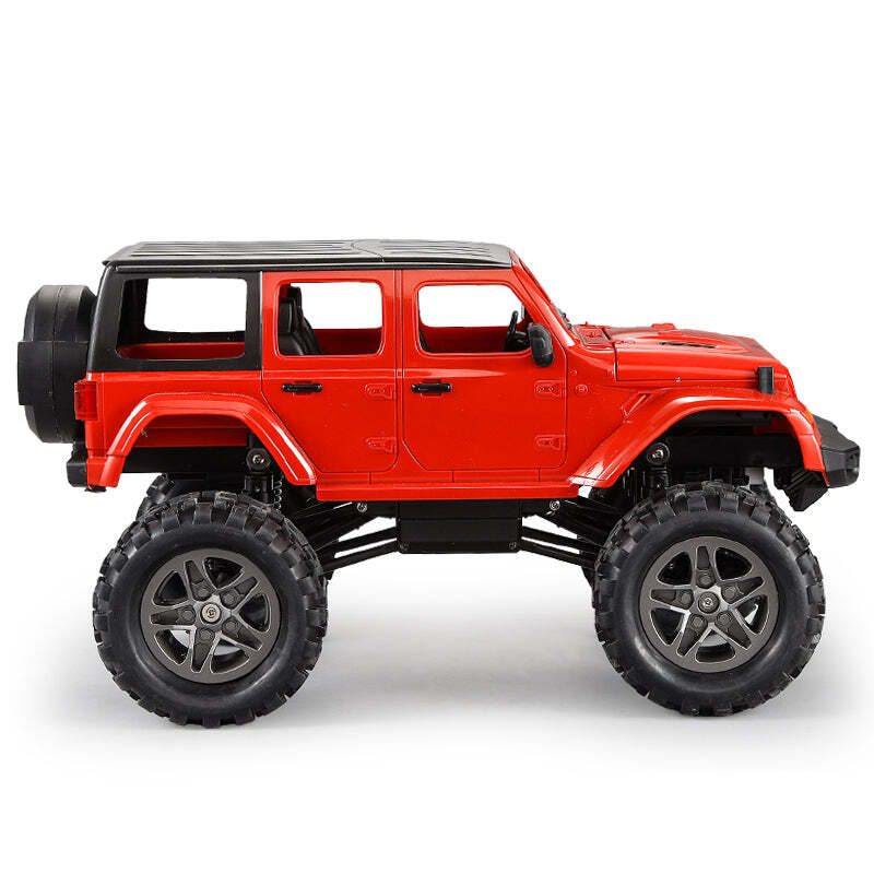 Remote Control Jeep Rock Crawler (Red), Model Toy Car