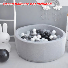 90x30cm Ocean Ball Play Pit Soft Baby Kids Paddling Foam Pool Child Barrier Toy