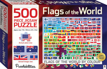 Flags of the World by Colour 500 Piece Jigsaw Puzzle